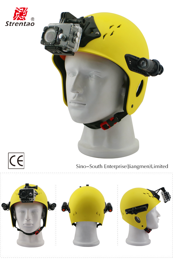 CE Approved,High Grade Helmets Price for Kite Surfing Rafting Helmet  Abs Shell Eps Material Helmet With Light