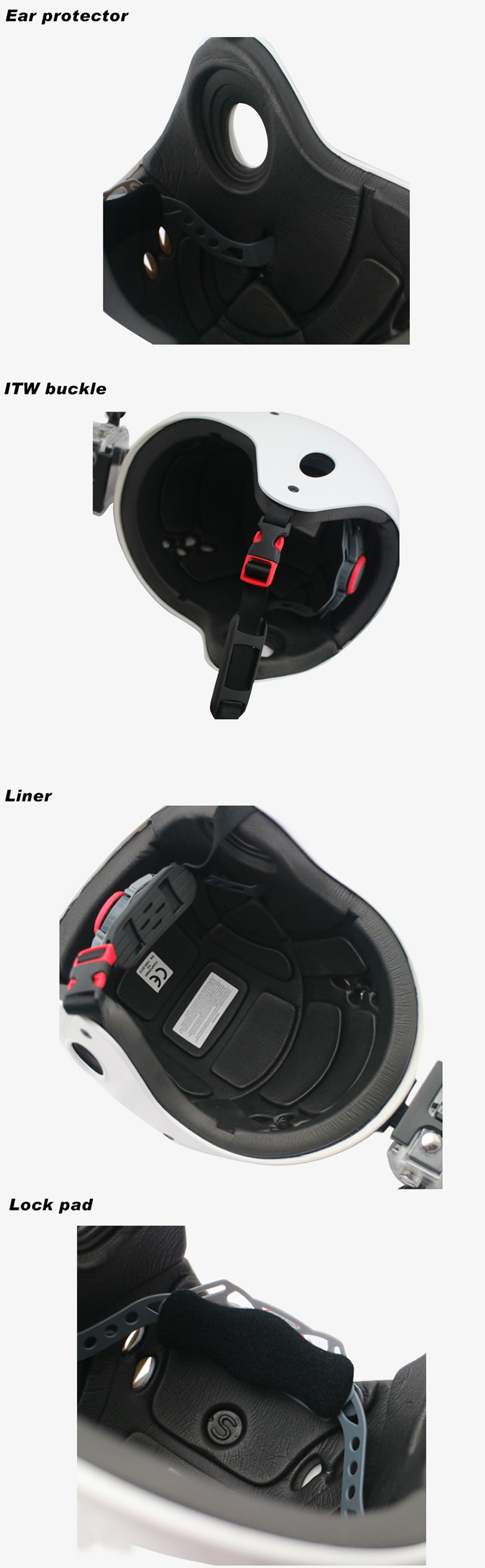 Best Selling Smart Watersport Helmet with 1080p Camera