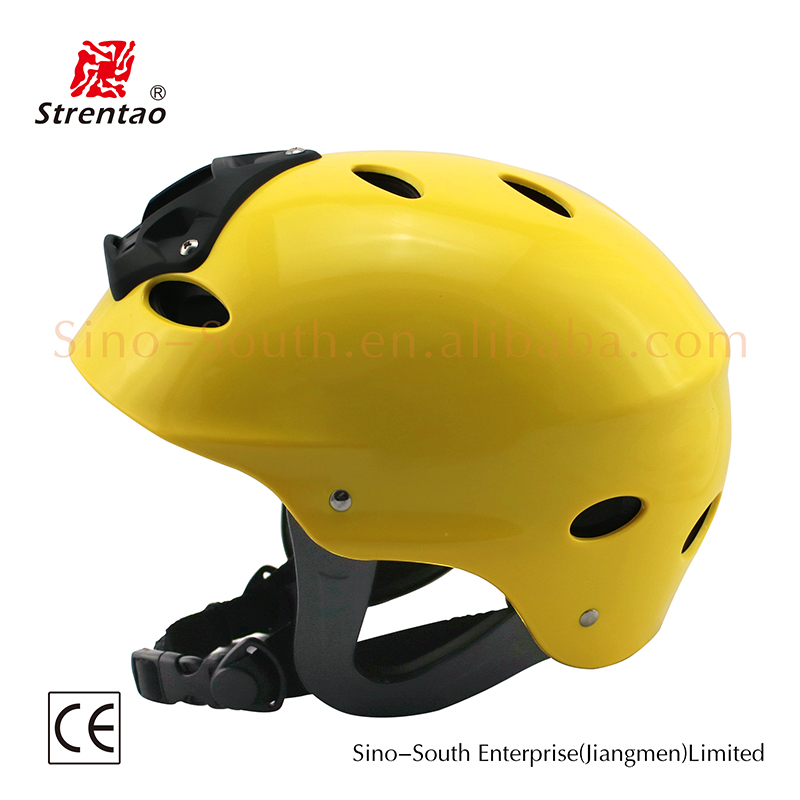 Custom Made Helmets Ce Certification Wild Water Sport Helmet Kayak Helmet With Camera Base