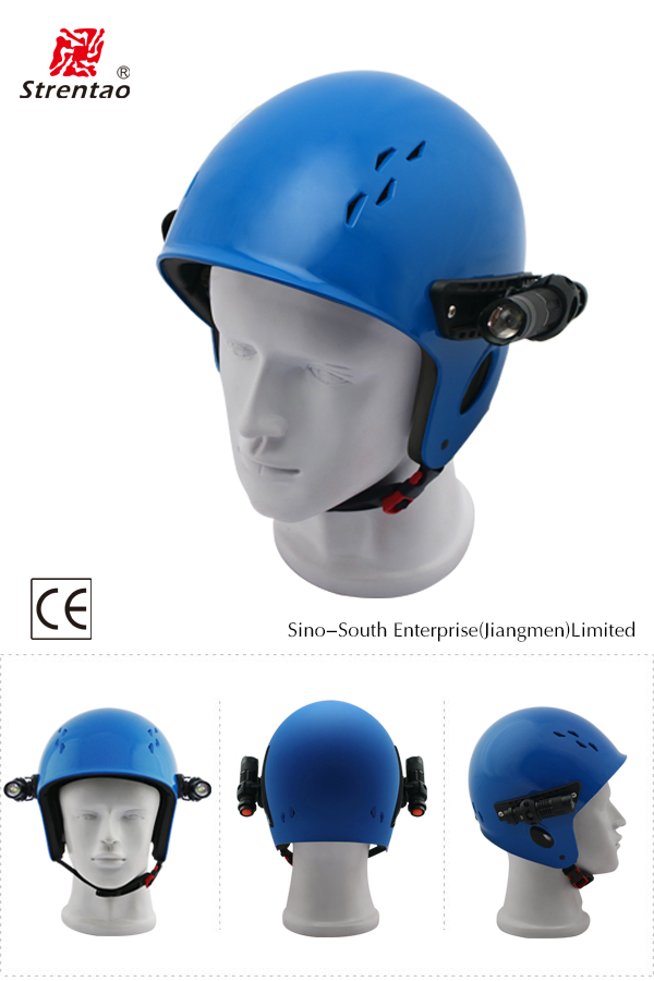 Dual Sport Helmet LED Headlamp New Design for Water Sports Rescue Enhanced Lighting