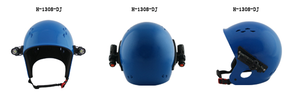 Dual Sport Helmet LED Headlamp New Design for Water Sports Rescue Enhanced Lighting