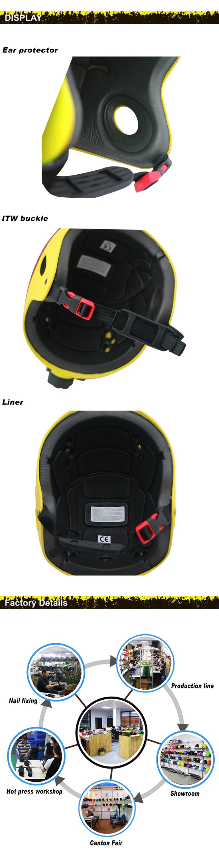 Light Weight Wild Water Helmet Canoe Raft Water Helmets Safety Kayak Water Sports Helmets