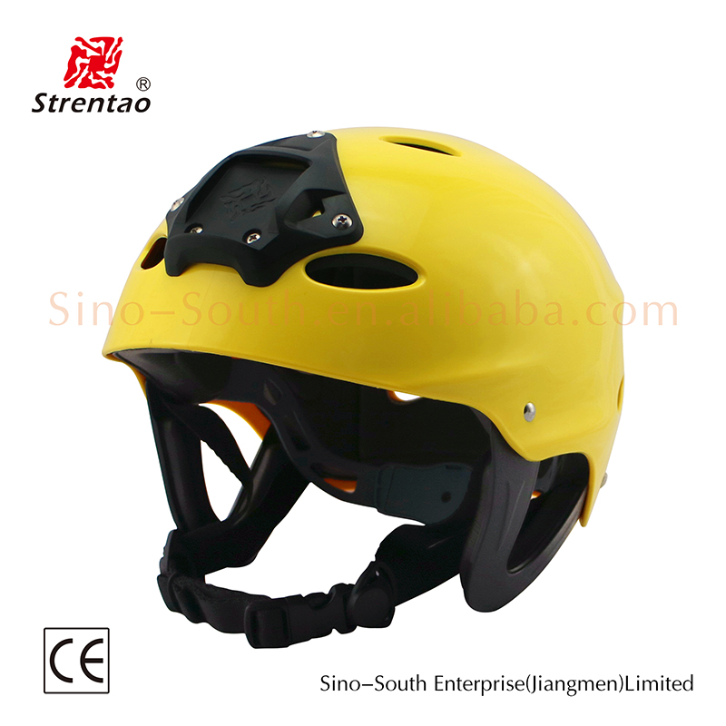 Custom Made Helmets Ce Certification Wild Water Sport Helmet Kayak Helmet With Camera Base